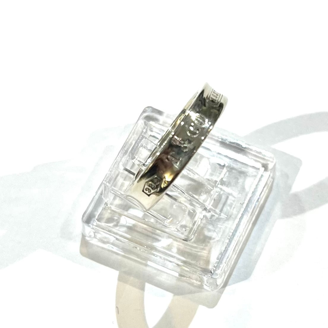 TIFFANY&CO】 【6号 】2410細T&CO ナローシルバー925ヴィンテージ
