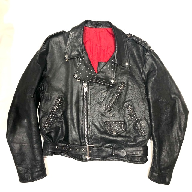 Vintage Hand Painted Leather Jacket（ヴィンテージ ハンドペイント 