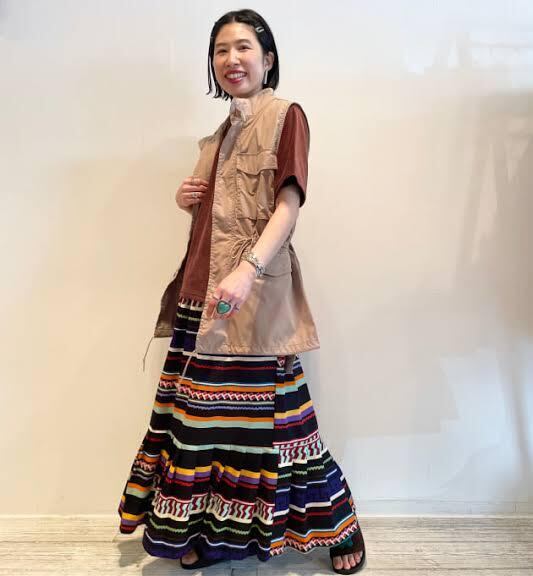 新品未使用】Needles Beams Boy Seminole Skirt | brandselect