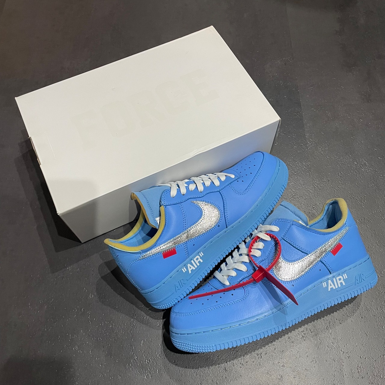 ×OFF-WHITE AIR FORCE 1 LOW MCA BLUE CI1173-400