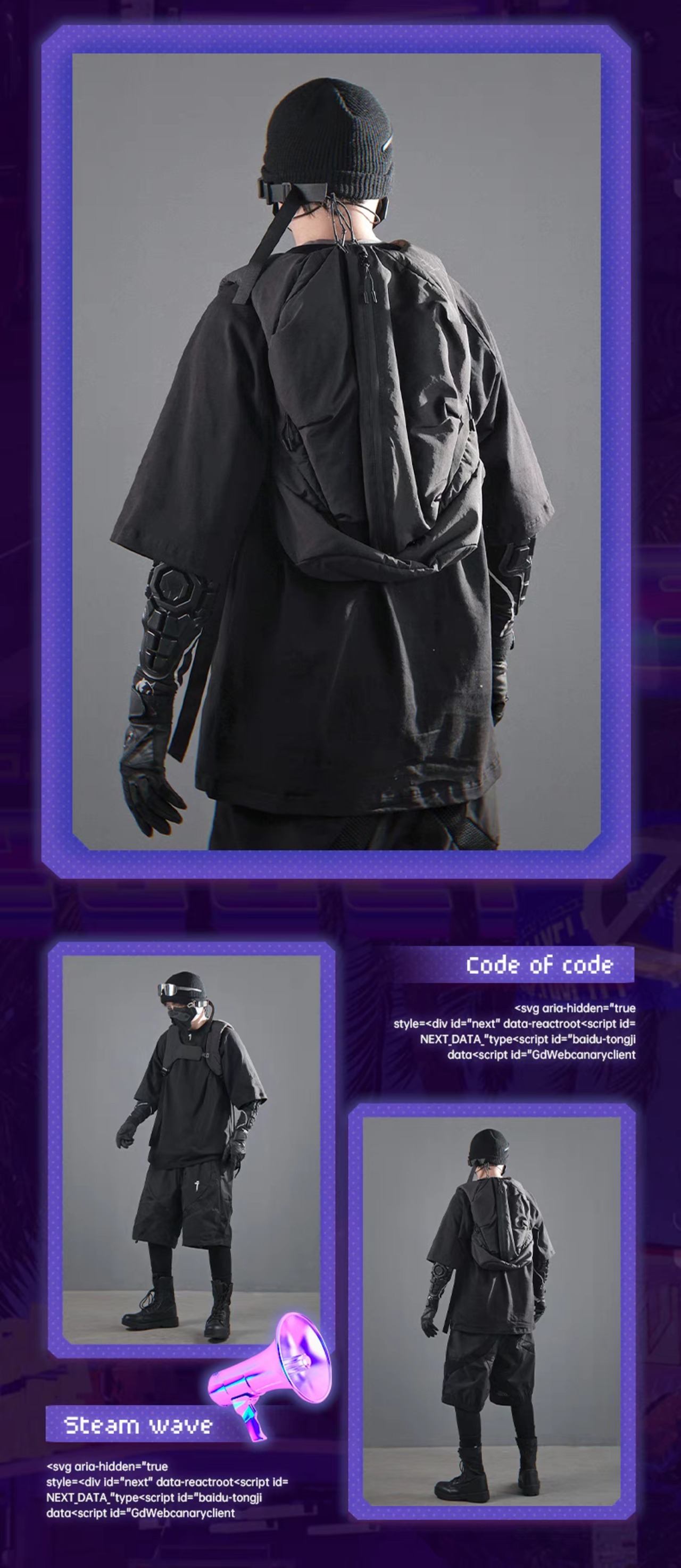 JIYEIND 25SS ミニマルデイパック