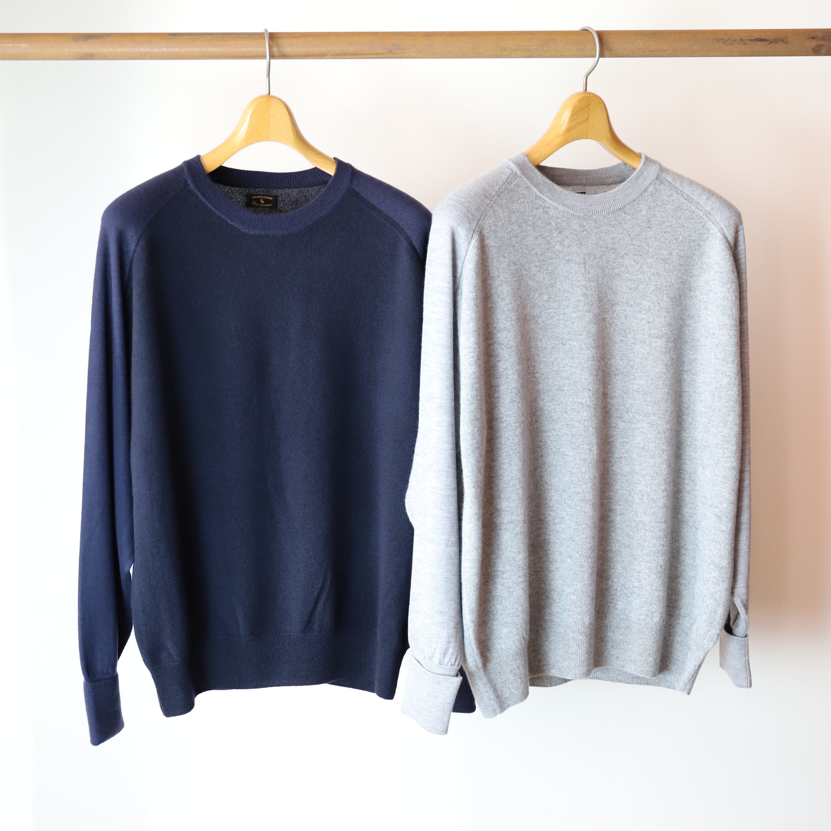 MAATEE&SONS カシミヤシルク BOAT P/O SWEATER