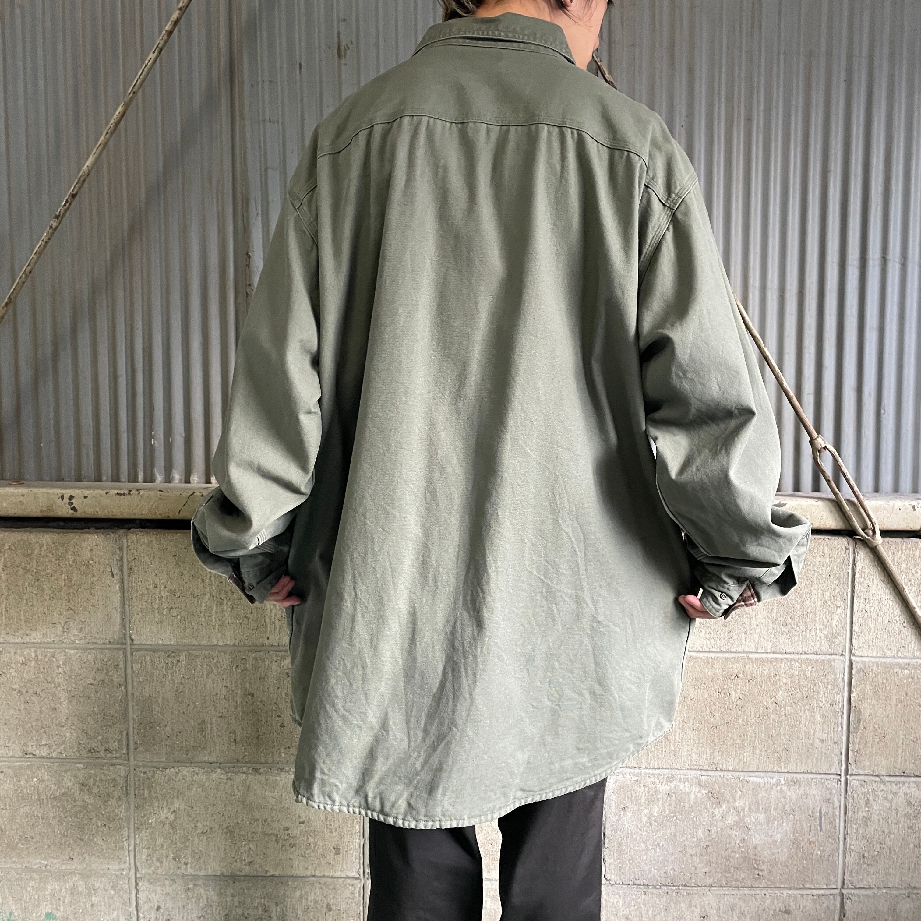 ビッグサイズ Carhartt カーハート ダック地 チェックネル ビッグサイズ Carhartt カーハート ダック地 チェックネル