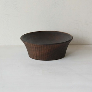 堀宏治  さくら 鉄染高皿φ125×45（26-040）