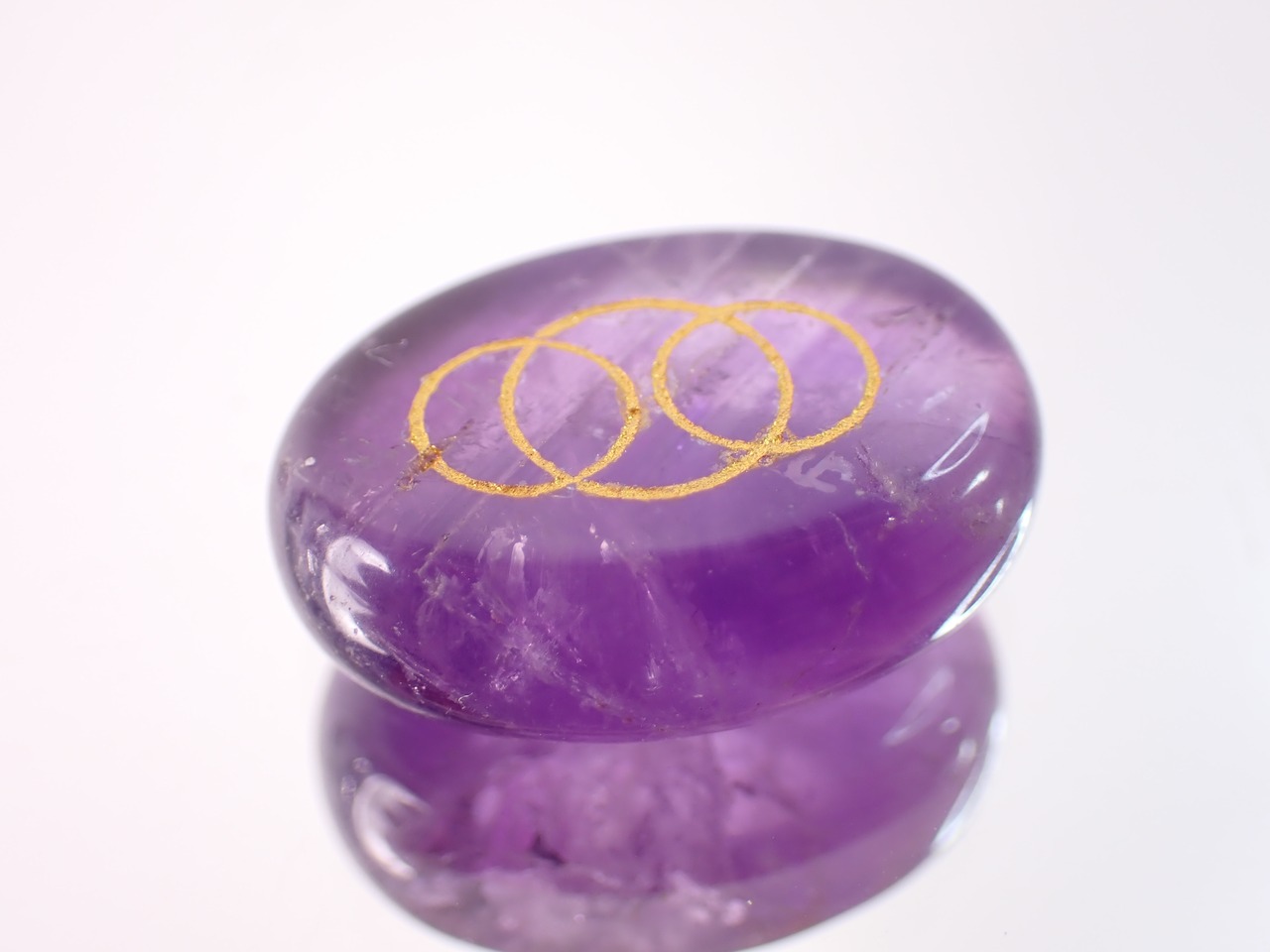 【定期便利用者様限定】ルーン文字入り　アメジスト　 [D1-26]