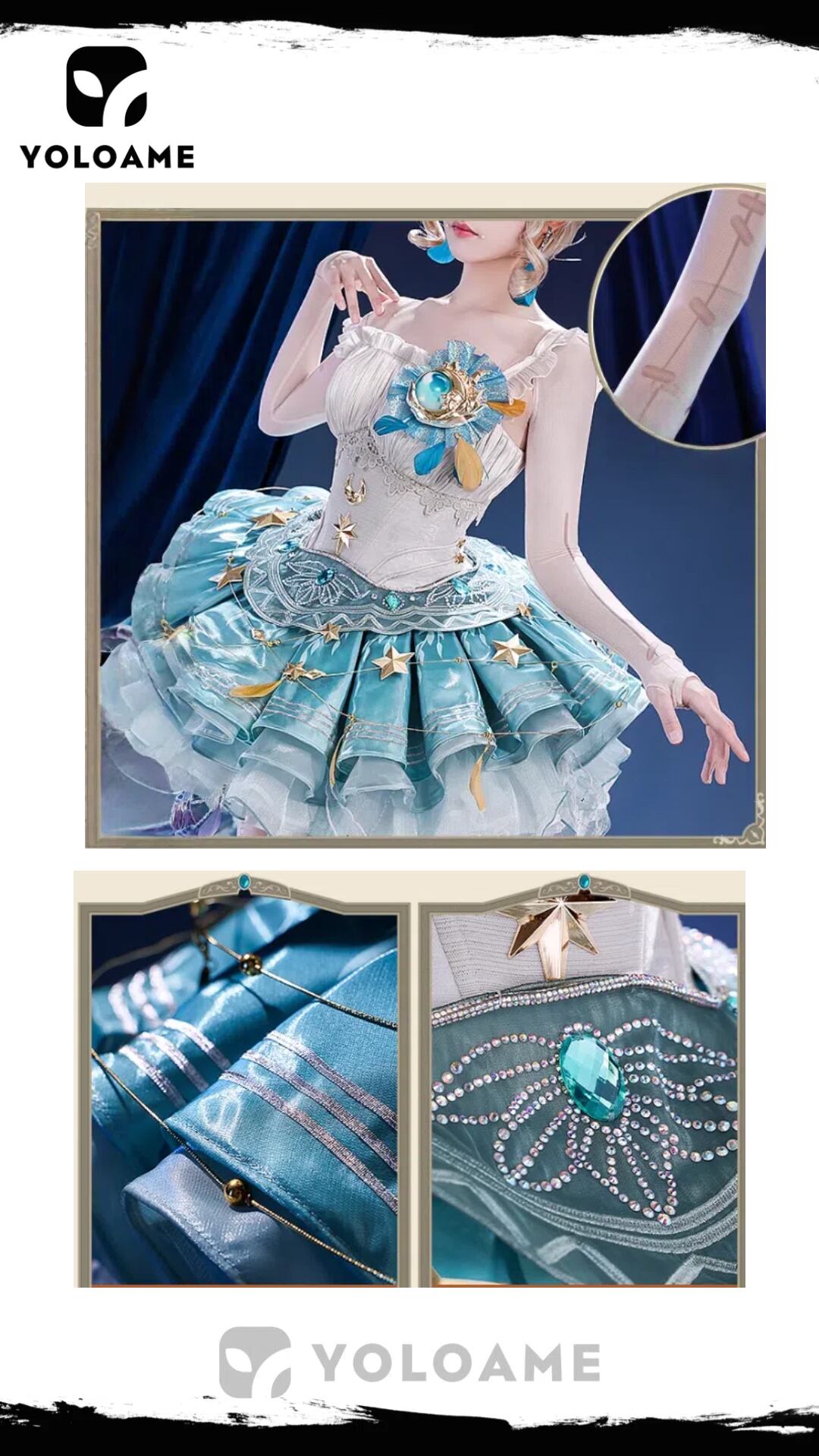 三分妄想 IdentityV 第五人格 マルガレータ・ツェレ 踊り子 コスプレ