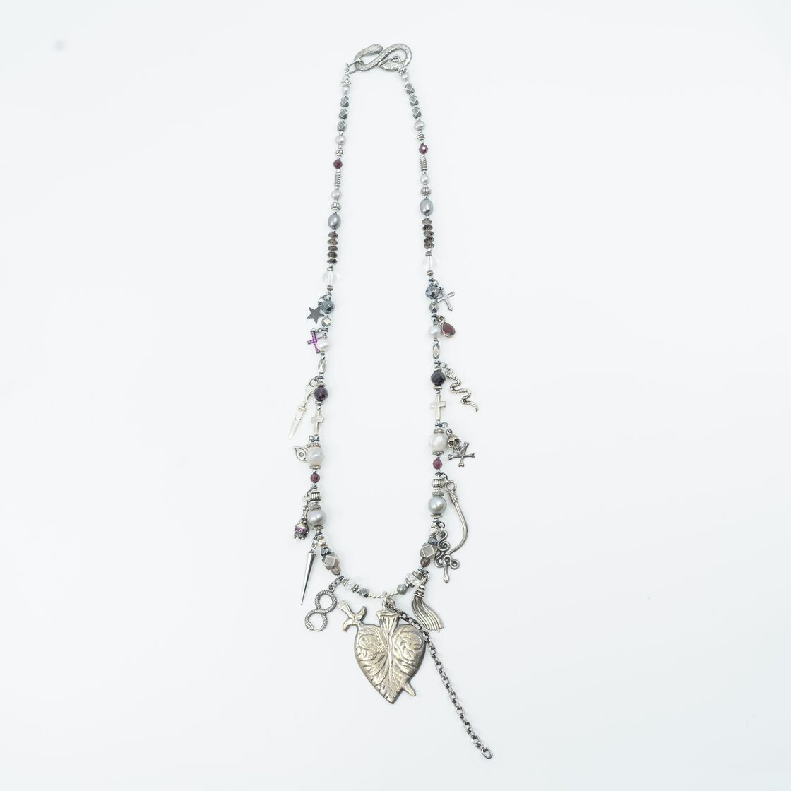2023 2nd】gunda<ガンダ>ORATIO X NECKLACE [オラティオ X ネックレス 