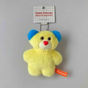 〈抽選応募受付中〉mojojojo Todd friends Mascot Keychain -07
