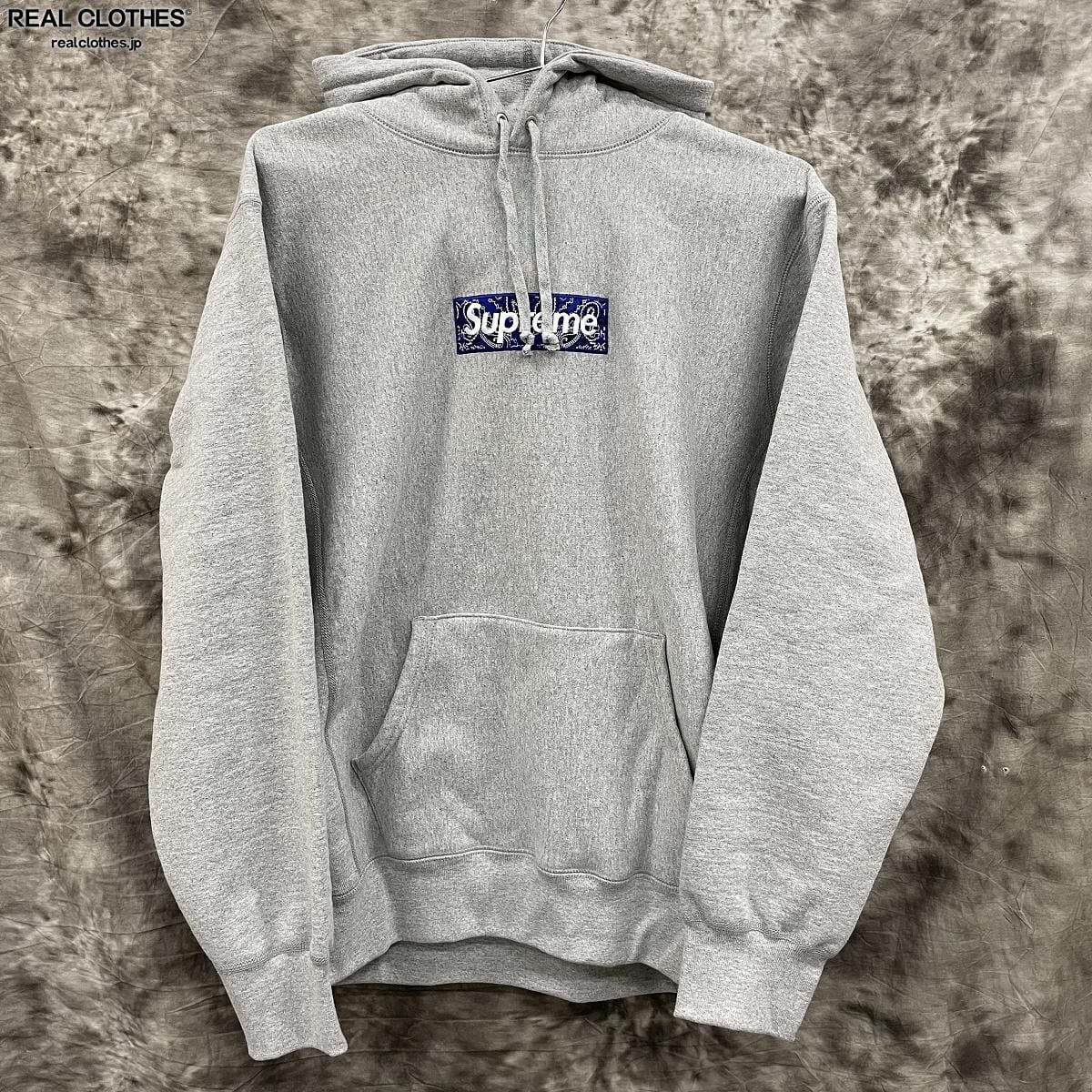 L Bandana Box Logo Hooded Sweatshirt