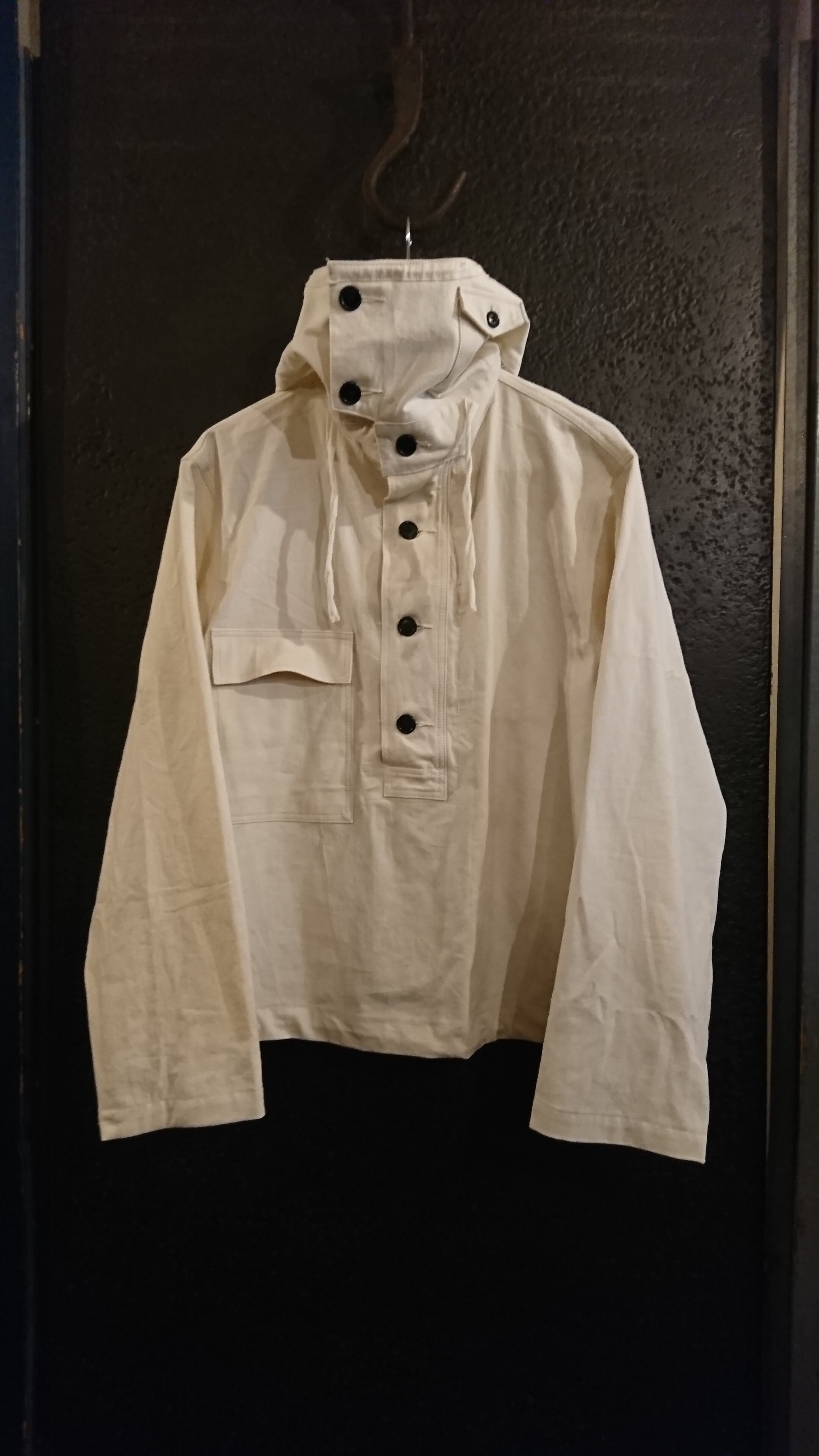 BAA COSTUME MFG." SALVAGE PARKA SPECIAL " White Color①