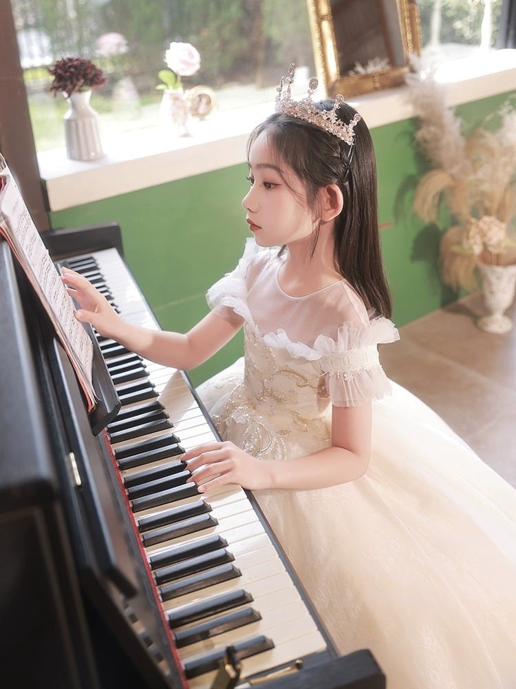新作 ] Aラインロングドレス キッズドレス フォーマル | 子供服のMurababy