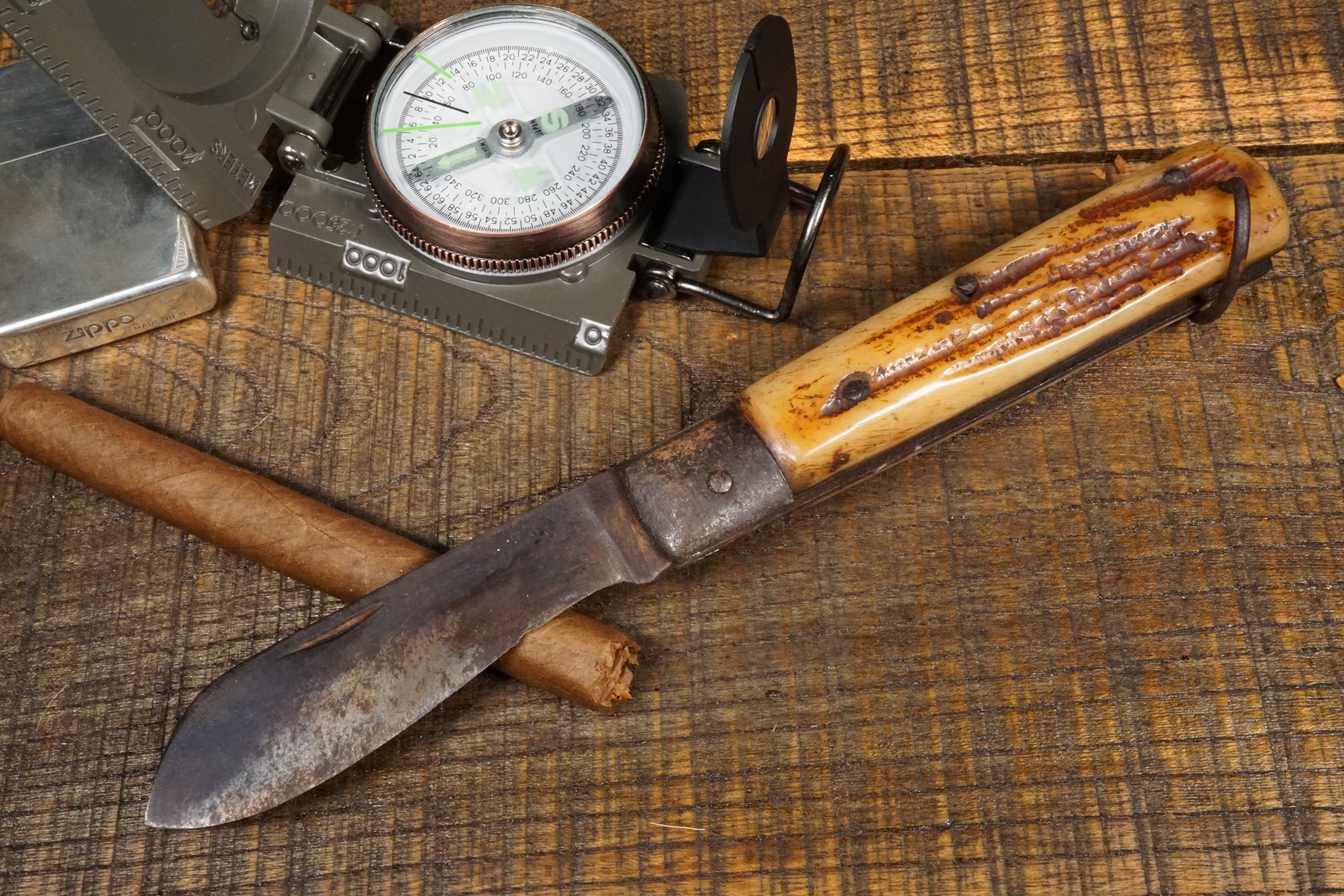 第2次大戦時の米兵所持ナイフask アトリエトマス寺田屋ateliertomas