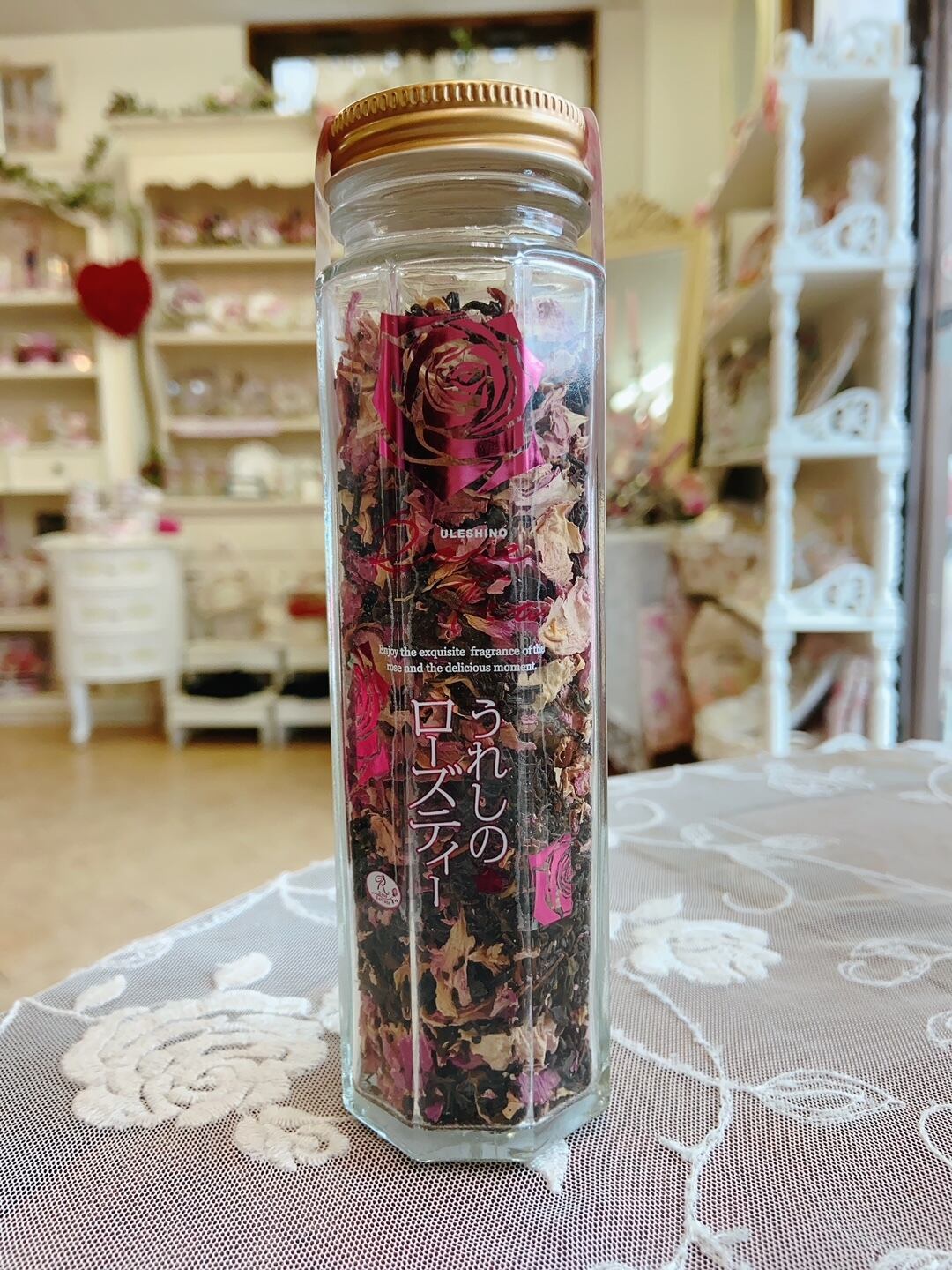 うれしのローズティー 瓶 30g | 株式会社Rose