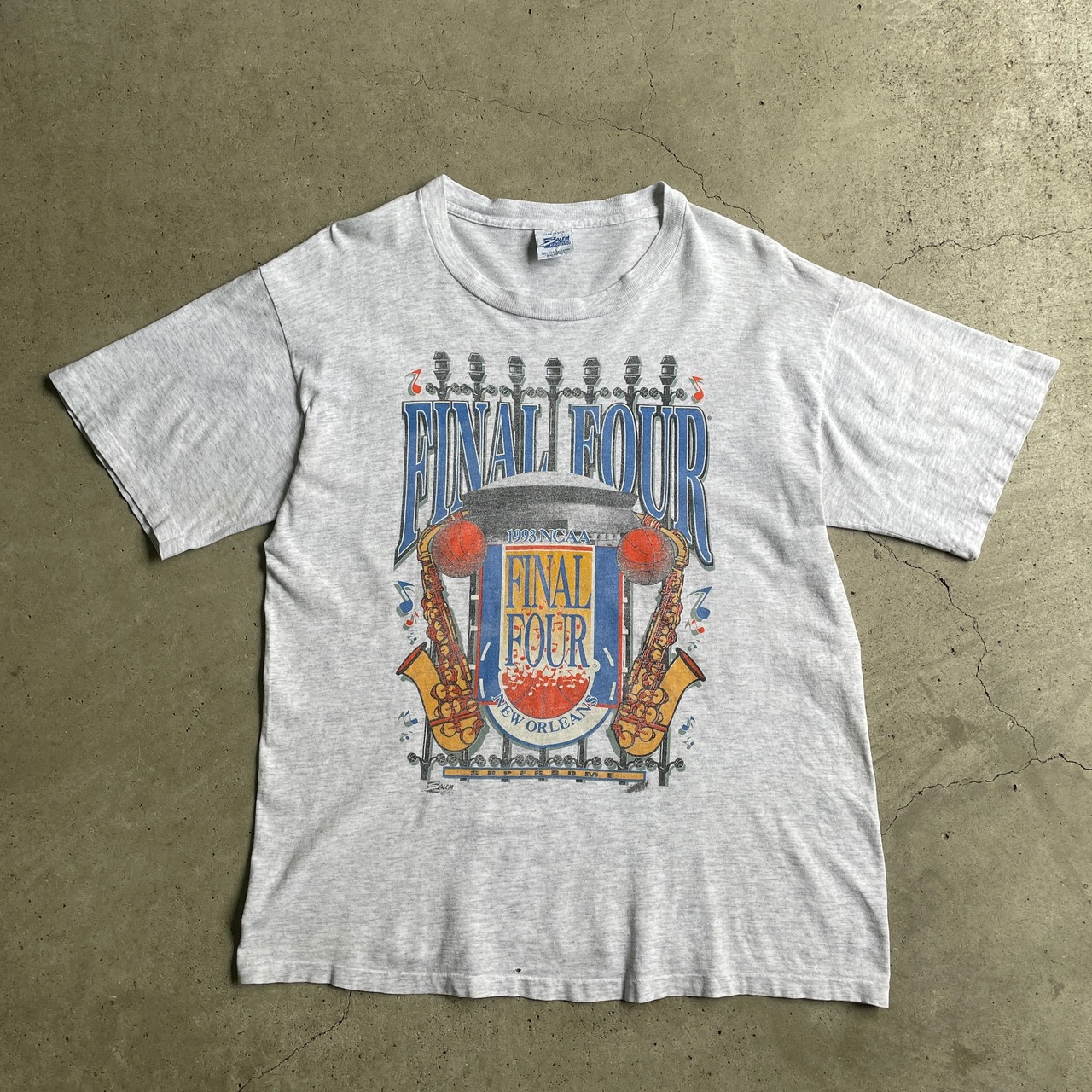 USA製 90年代 ヴィンテージ 1993 NCAA ”FINAL FOUR” カレッジプリント 