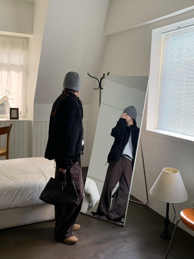 (予約) signature / Log jumper 3color