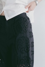 MANOF CUT WORK LACE PANTS 2色展開