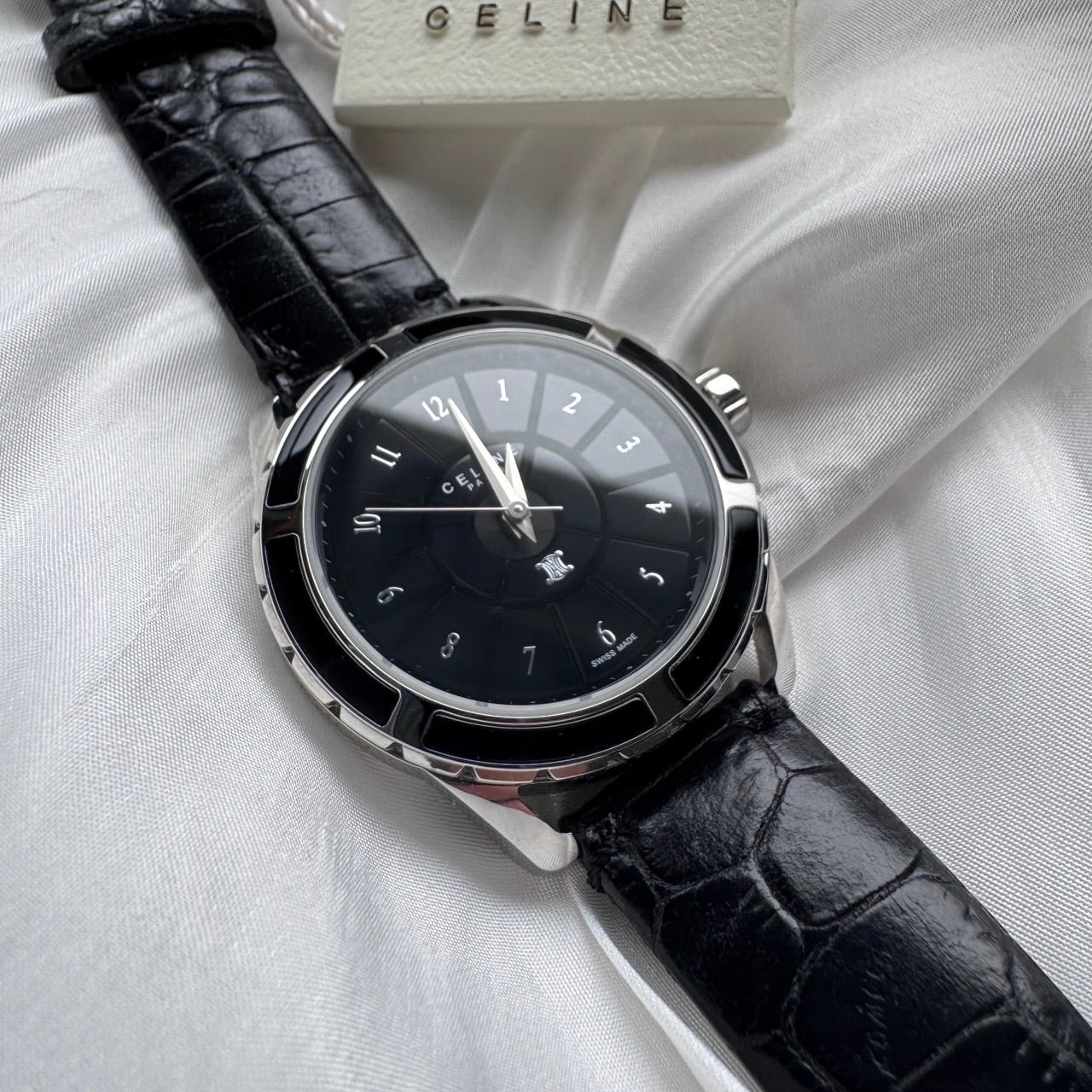 セリーヌ時計 楽天市場】セリーヌ スモールセコンド 腕時計 GP/革 レディース 【中古