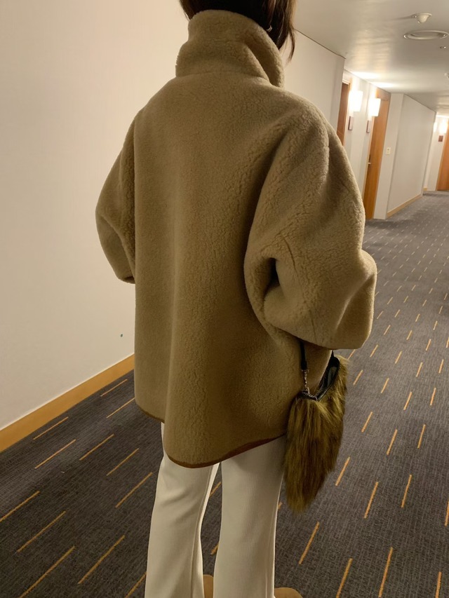 (予約) mellounge / Reversible half river mustang 2color