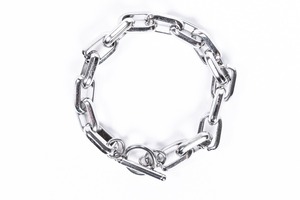 【316L square chain bracelet】/ SILVER