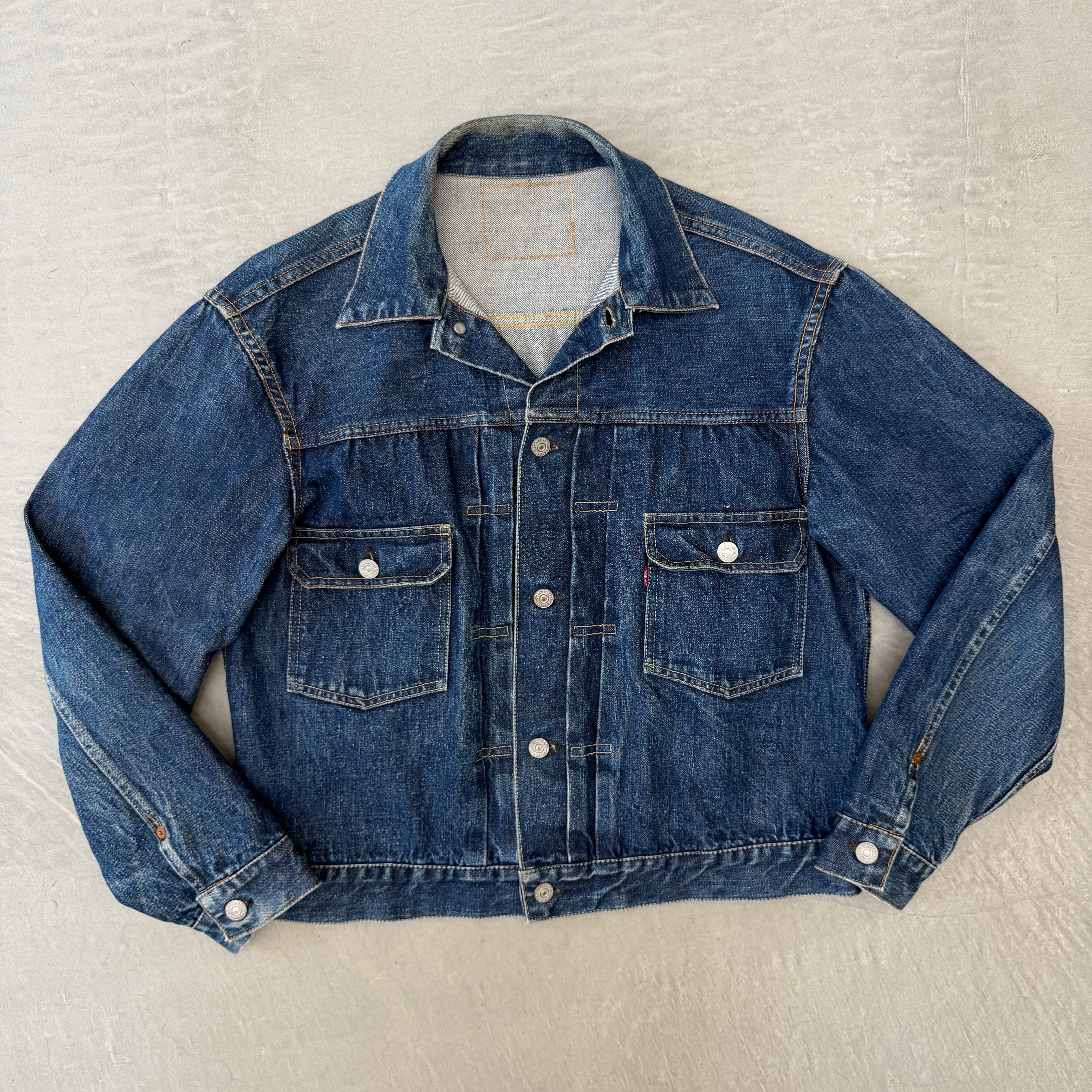 LEVI'S Denim jacket 507XX Early model Leather Patch 2nd Indigo