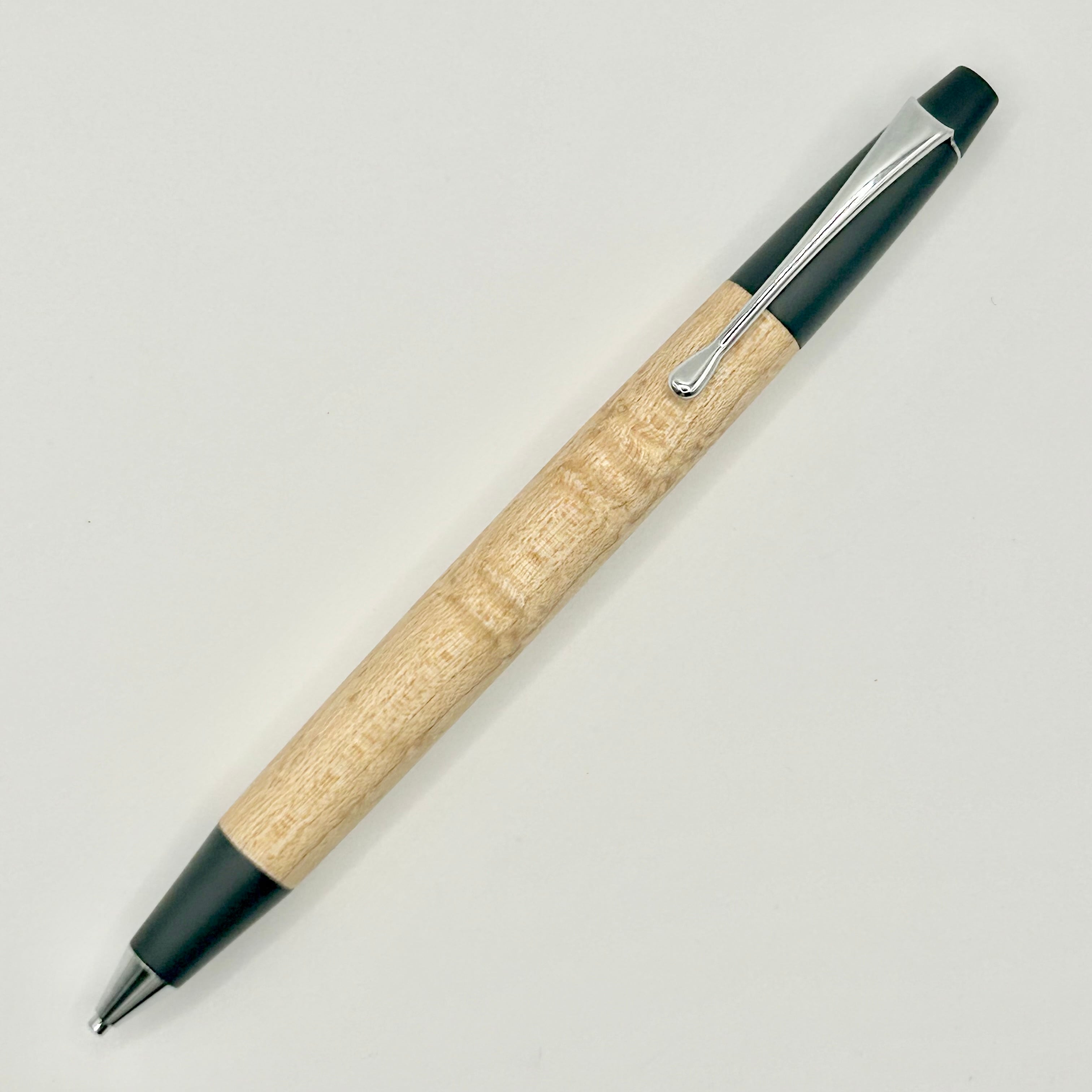 バーズアイメイプル 回転式木軸シャーペン | R's Craft