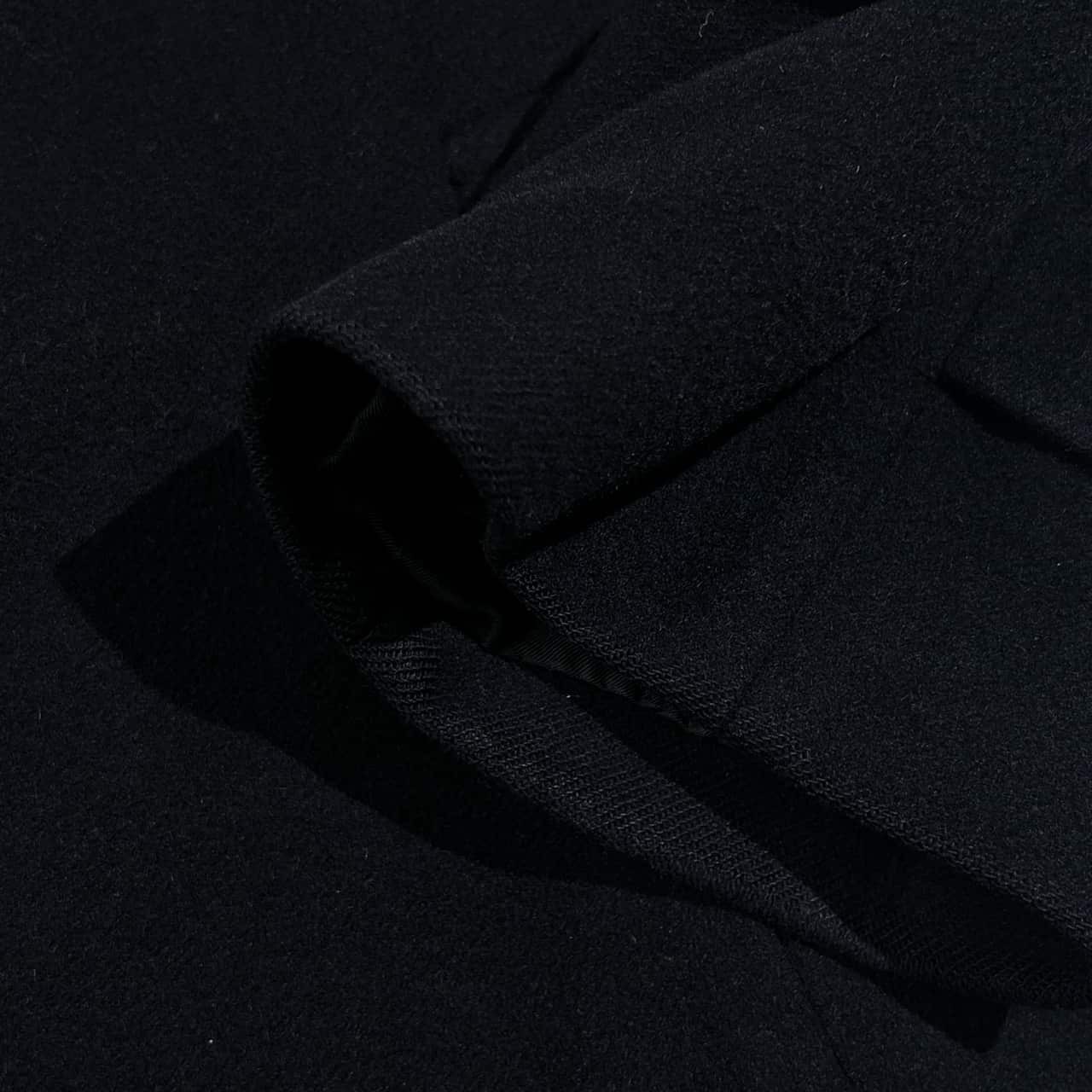 カシミヤ製 ANTONIO FUSCO アントニオフスコ ステンカラー コート/ブラック メンズ