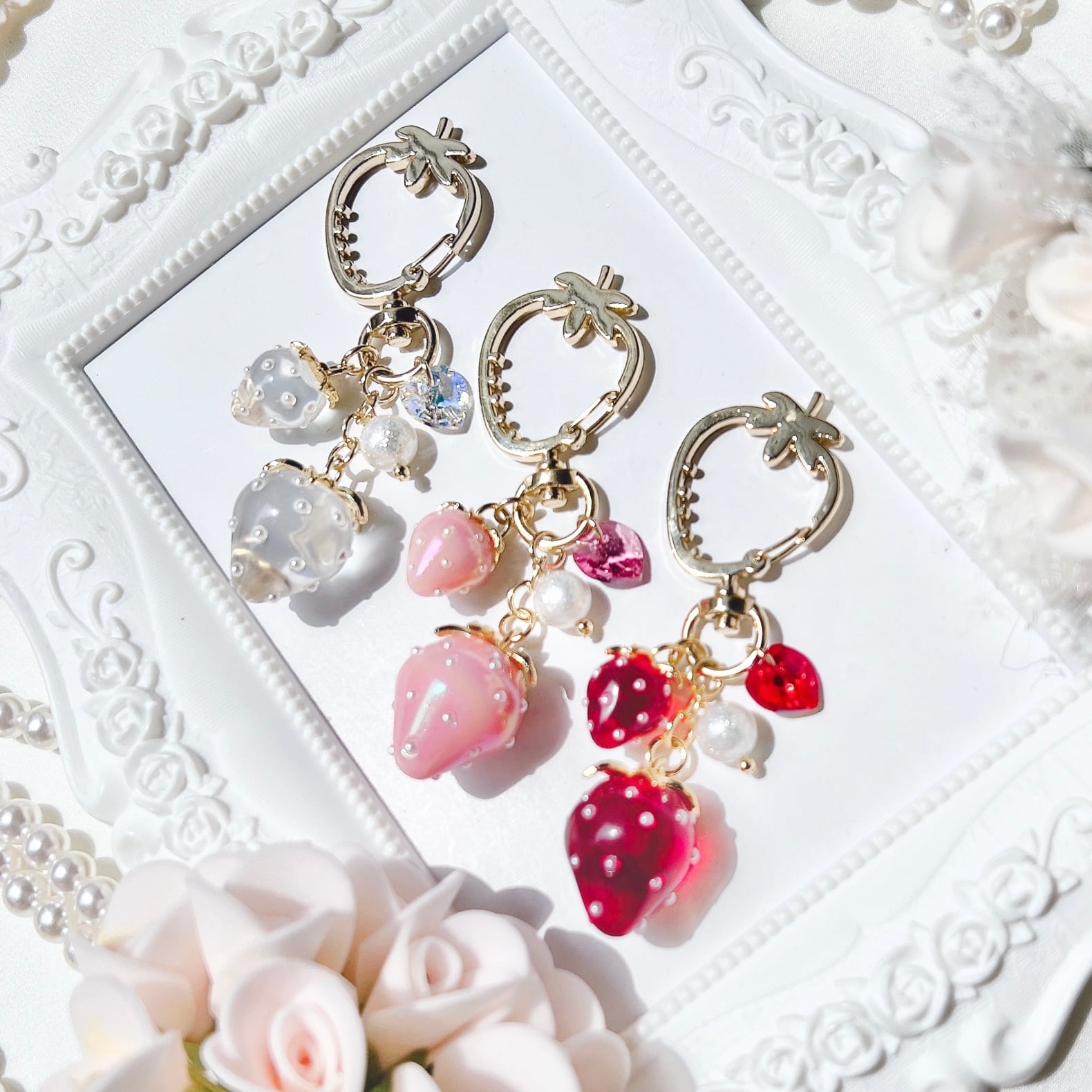 フレンチキーホルダー 方位磁石 羅針盤 コンパス 船 舵 | PAY ID