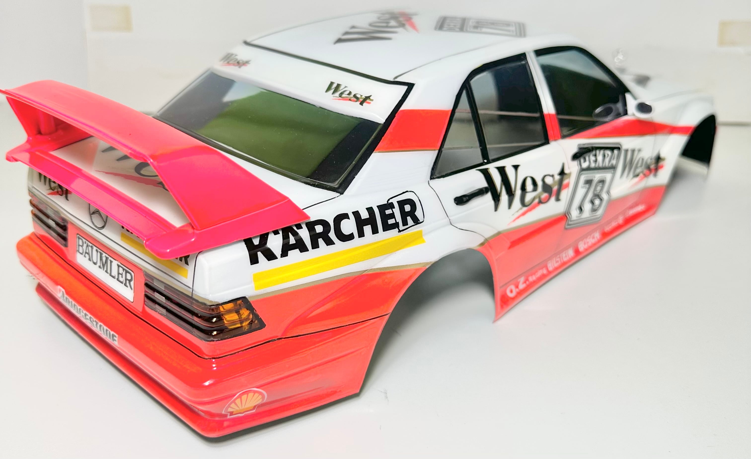 タミヤ RCカー メルセデスベンツ190E 2.5-16 EVO Ⅱ 1991 オリジナル