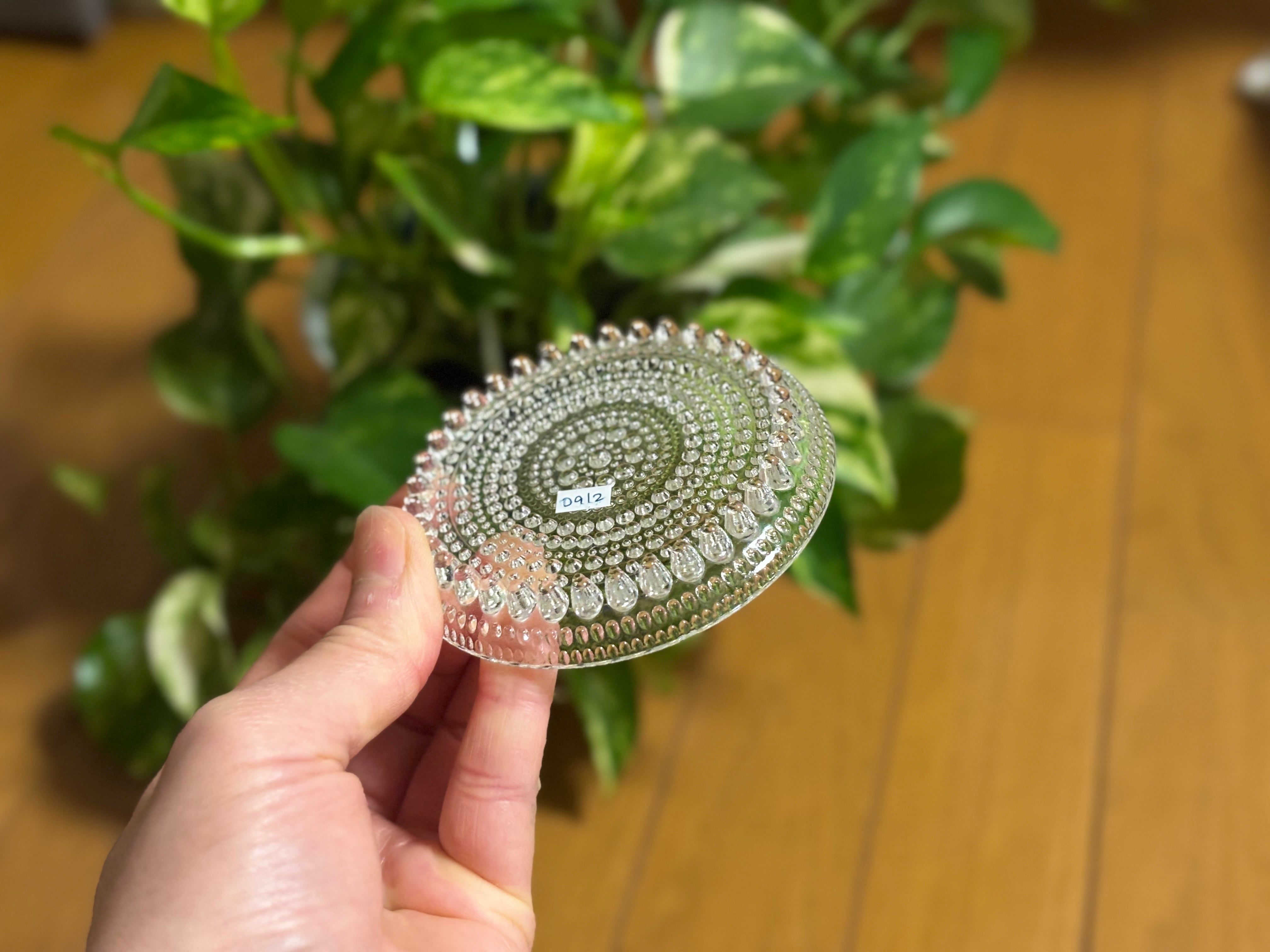 nuutajarvi Kastehelmi カステヘルミ　14cm 5枚 nuutajärvi KASTEHELMI C&S | カステヘルミ コーヒーカップ クリア