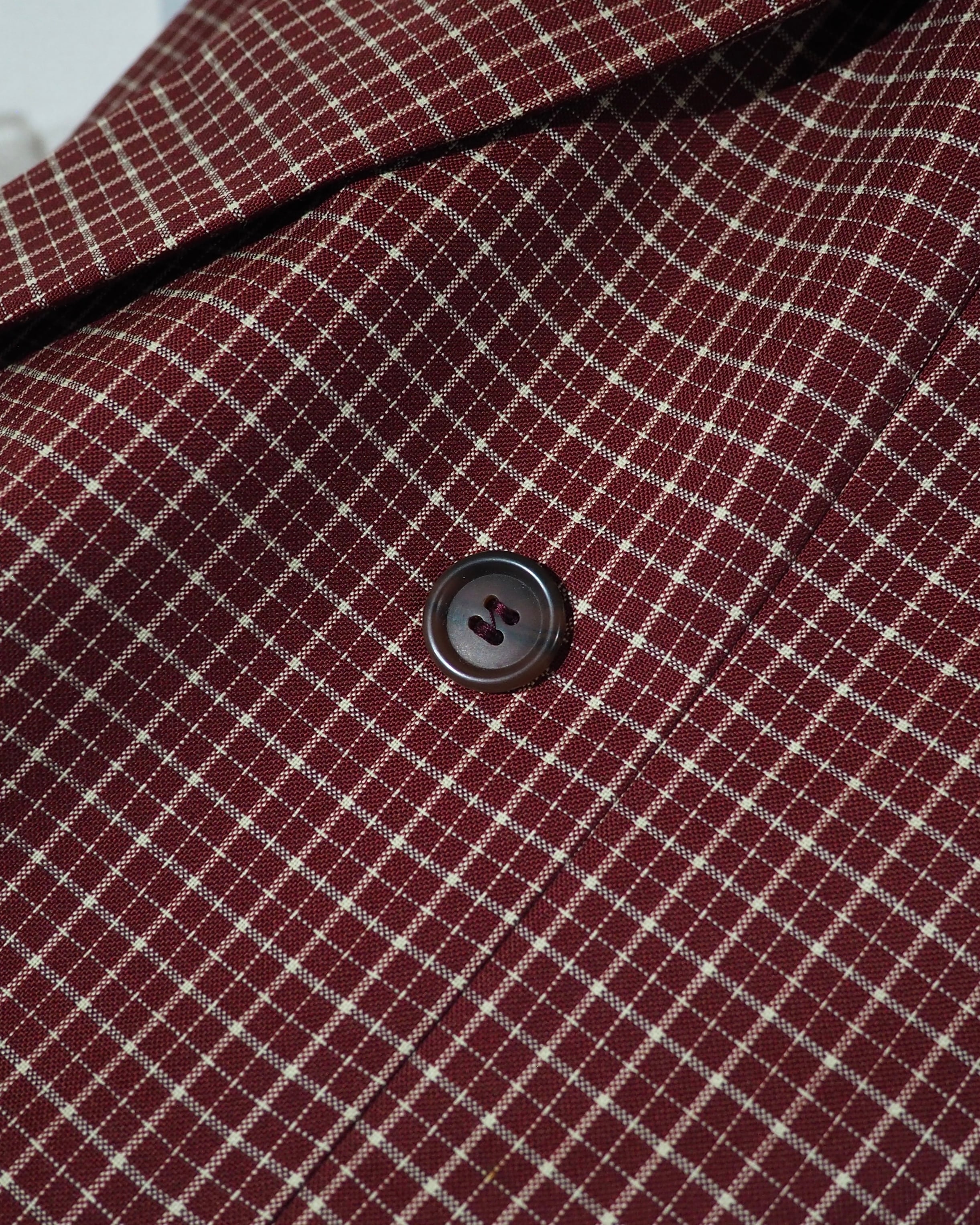 ” BAUMLER ” Plaid Check Pattern Vintage Double Breasted Tailored jacket