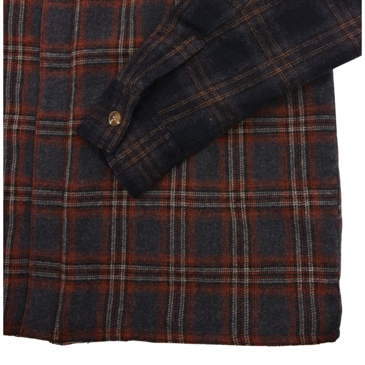 【ARNODEFRANCE】DOUBLE FLANNEL OVERSHIRT - 7