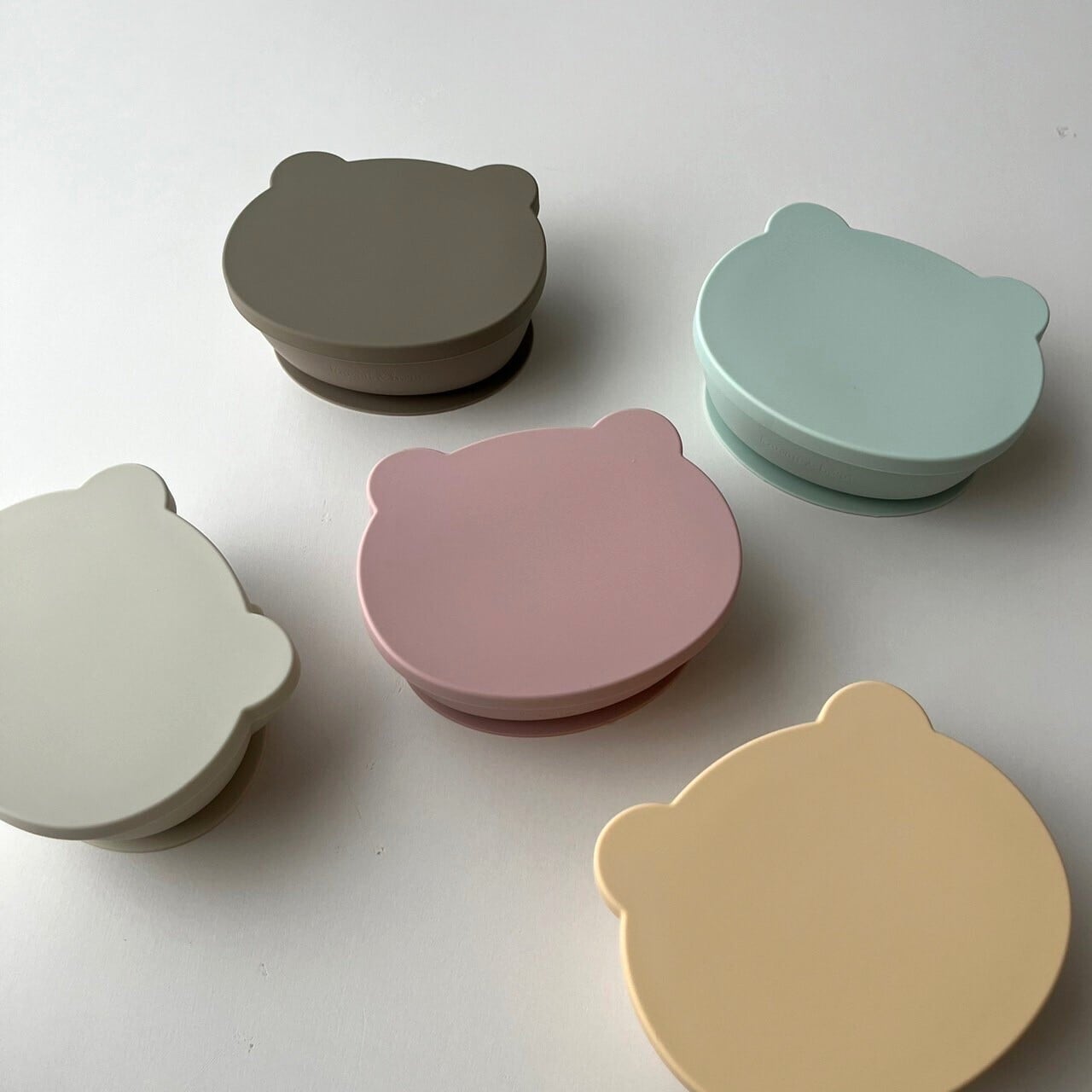 kawaii&born | クマ シリコンボウル 離乳食 食器 吸盤タイプ