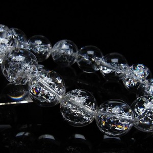 アイリスクォーツ 水晶 ブレスレット 16mm 一点物 111-35471