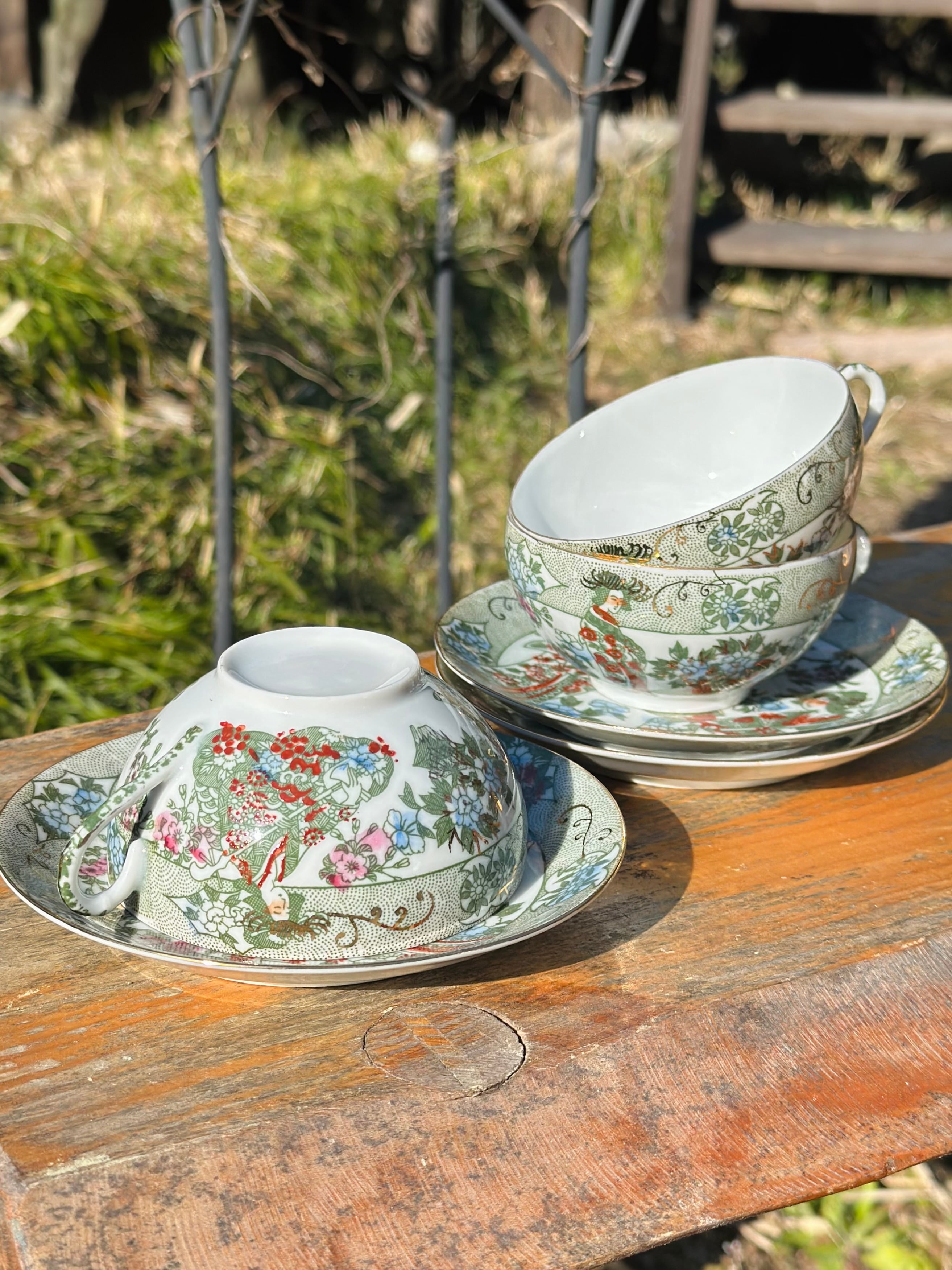 残り1点】古伊万里 富長貴春 赤絵の蕎麦猪口 / 湯呑 | Antique Shop