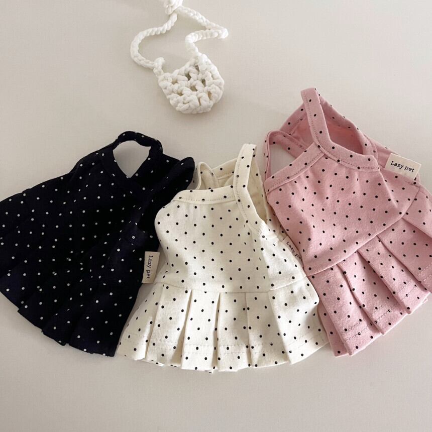 《予約》PP0045 ドットキャミワンピ