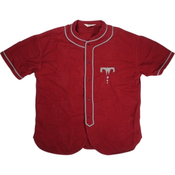 Size【L】 TENDERLOIN テンダーロイン BASEBALL SHT S/S SAL RED