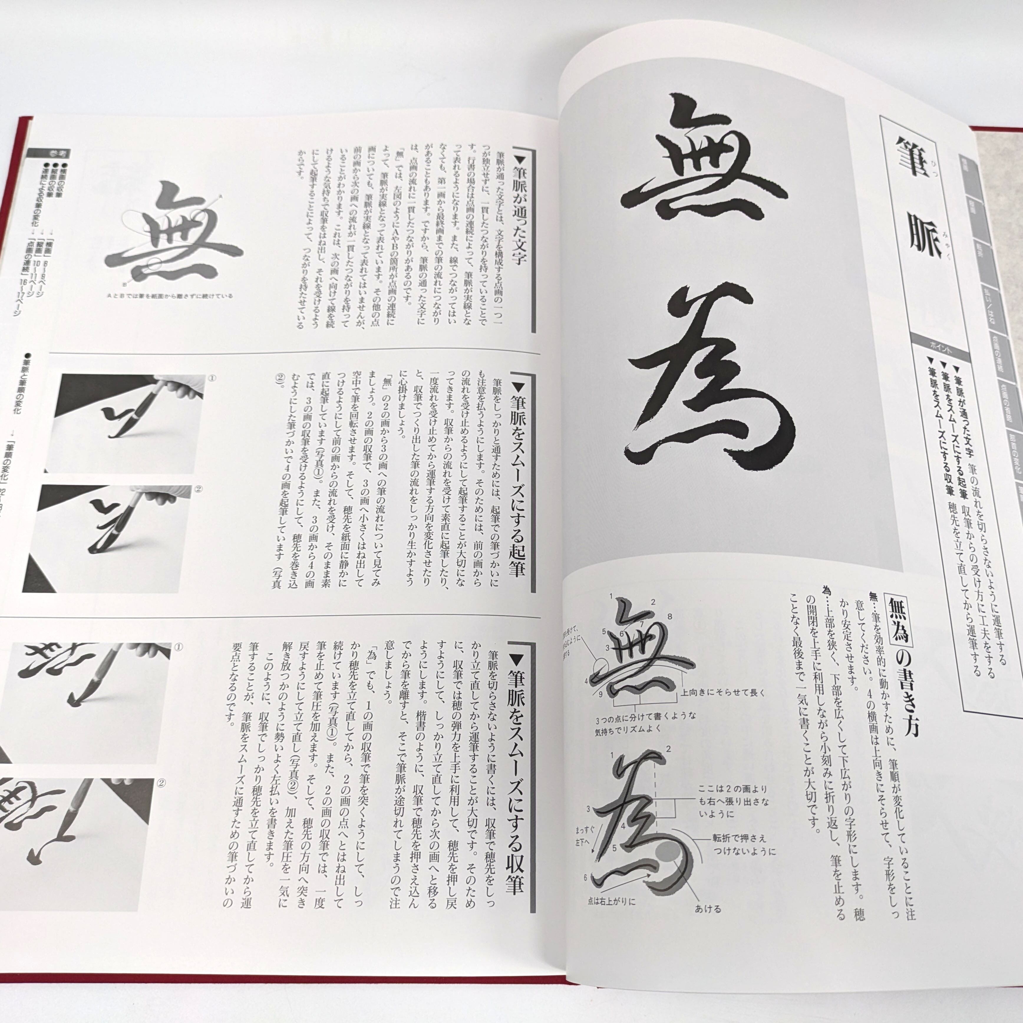 条幅技法の研究・百科セット 作品制作早わかり事典、行書篇 日本書道協会・『作品制作早わかり事典 行書篇』・大型本・No.240703