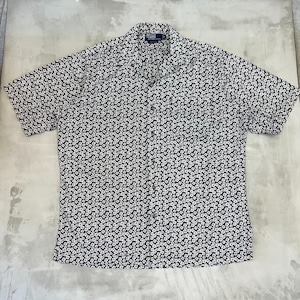 “Size M”Polo Ralph Lauren Hawaiian Open Collar Shirt “Clayton”
