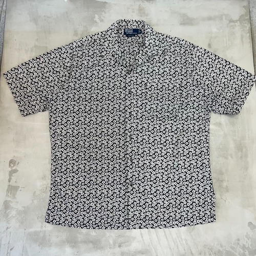 “Size M”Polo Ralph Lauren Hawaiian Open Collar Shirt “Clayton”