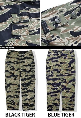 SESSLER（セスラ） TIGER STRIPE PANTS black tigerタイガーストライプ