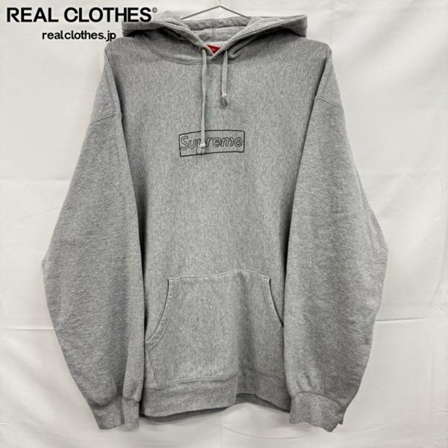 Supreme×KAWS/シュプリーム×カウズ【21SS】Chalk Box Logo Hooded 