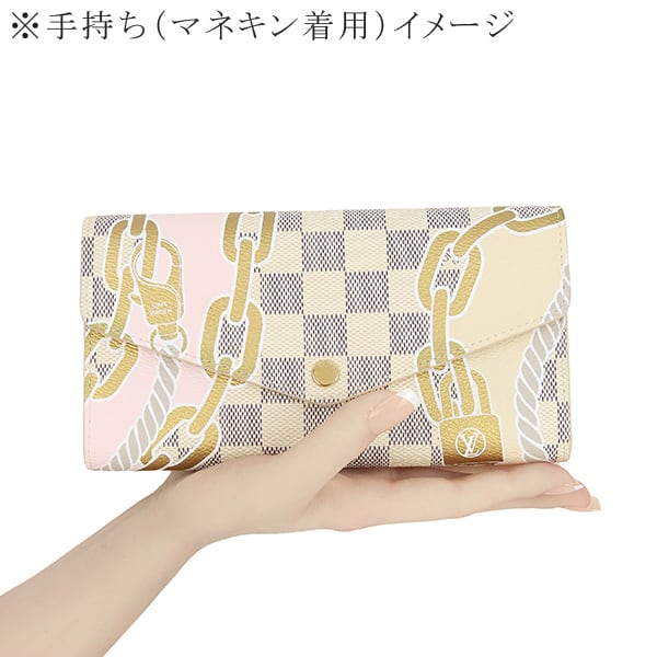 New LOUIS VUITTON ルイヴィトン ポルトフォイユサラNM ダミエアズール