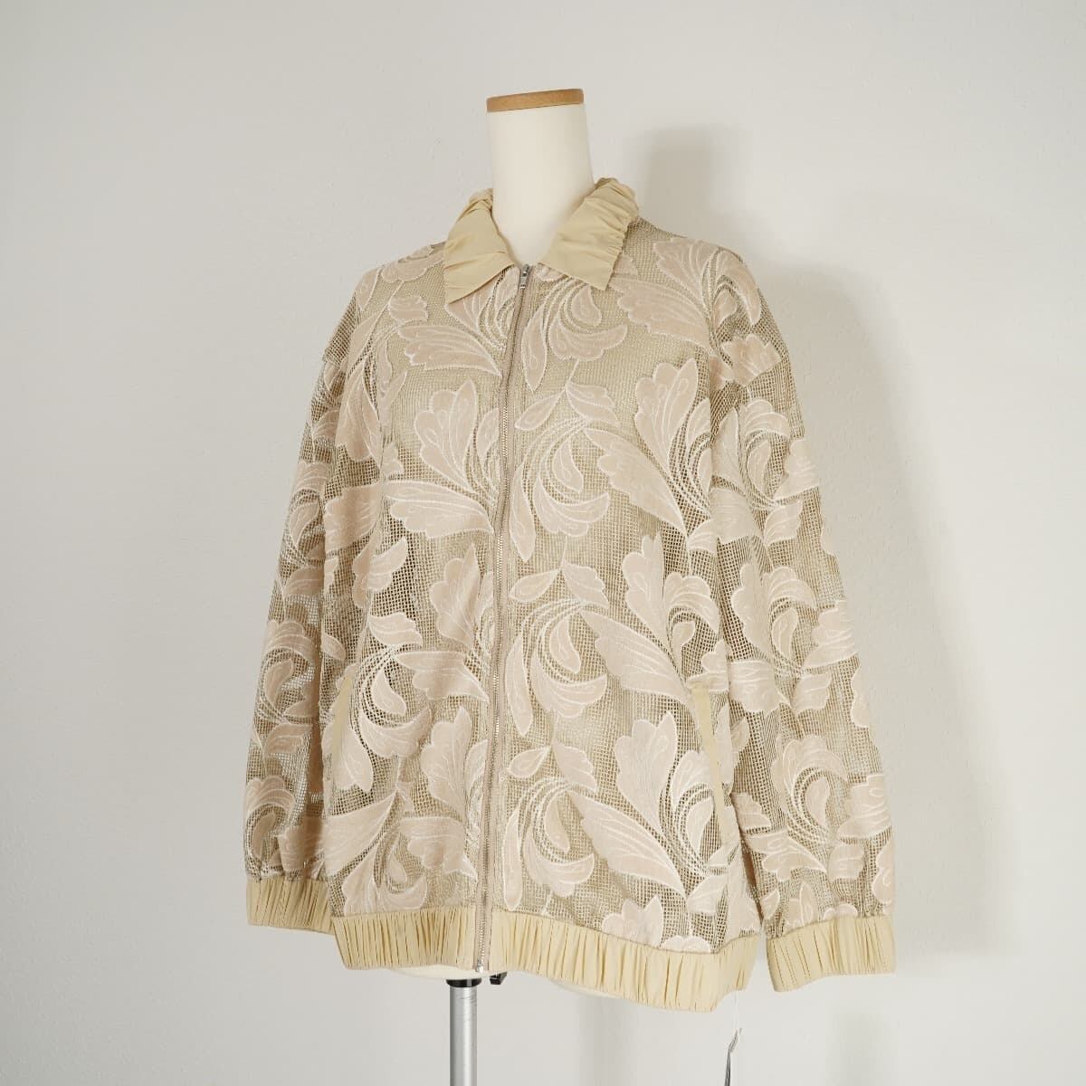 未使用 22SS Ameri アメリ EVELYN LACE BLOUSON レースブルゾン  