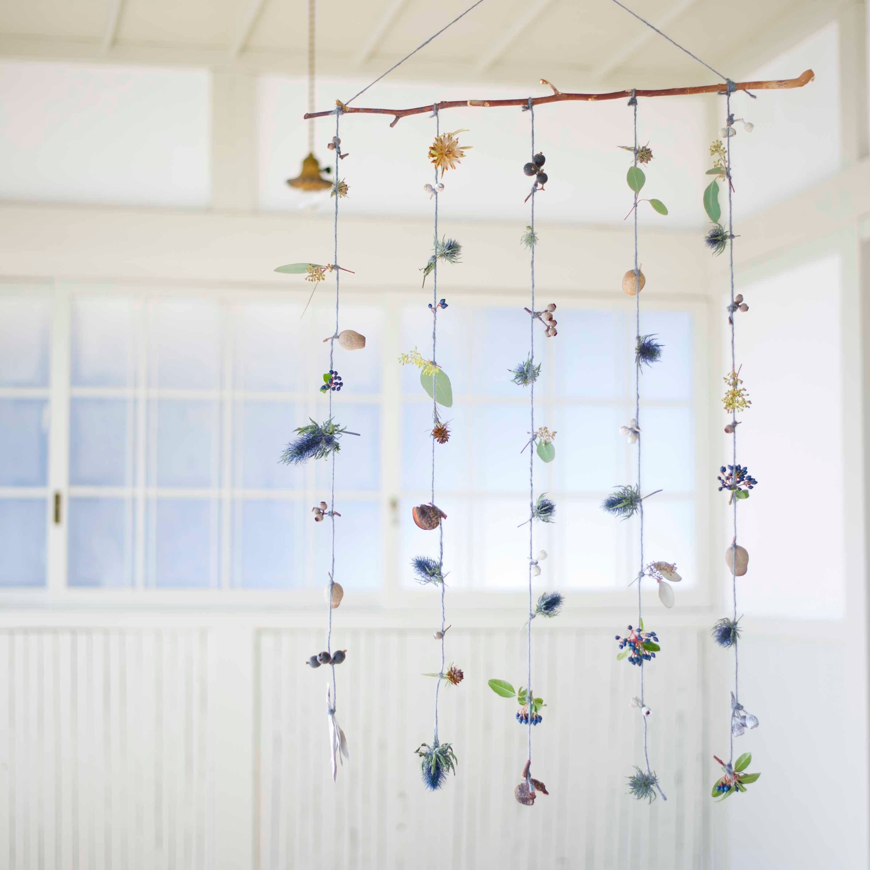 木ノ実のガーランド ご専用 ご予約商品 木の実ガーランド ブルー×ホワイト系 Tree nuts