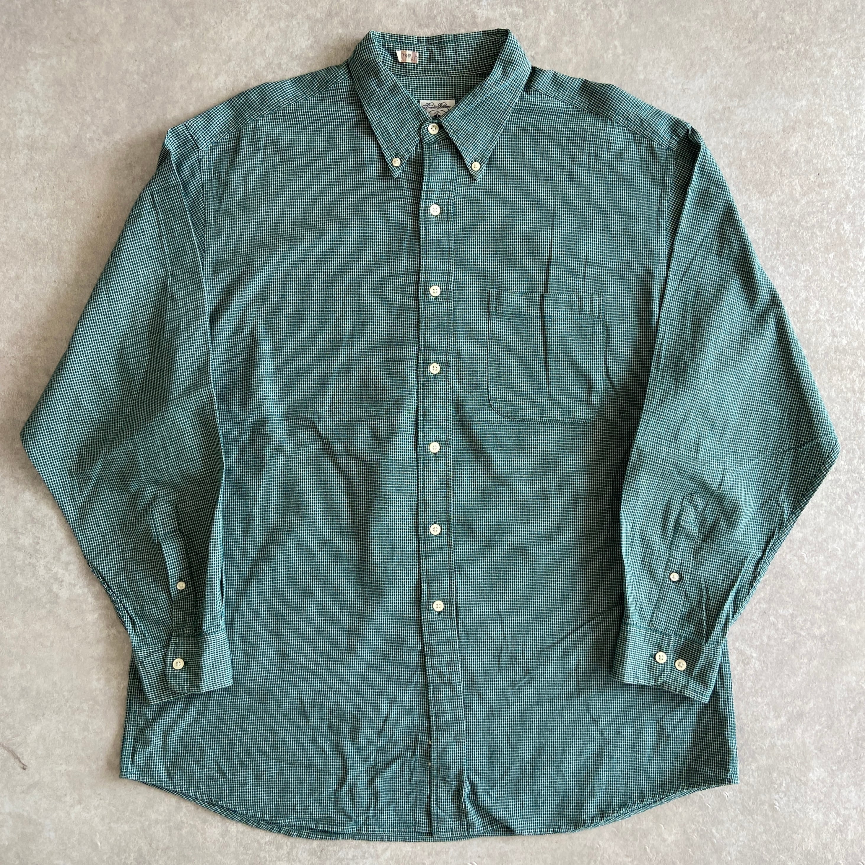 Brooks Brothers L/S Check Shirt L H645