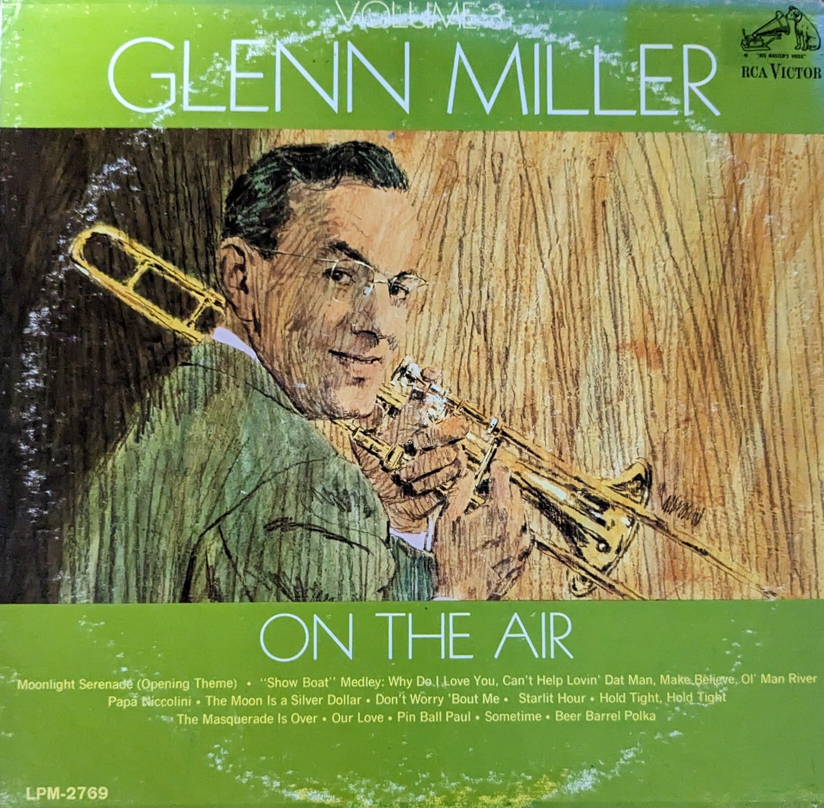 LP　MILLER　グレン・ミラー，GLENN　音とこだま