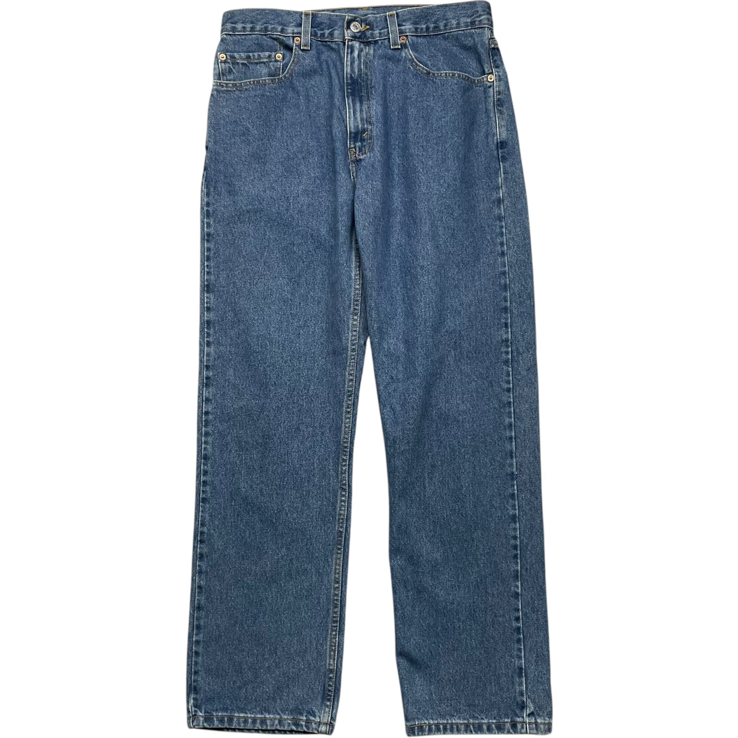 《実寸 W32L30》 Levi's リーバイス 505 デニムパンツ ストレート ブルー no.6749