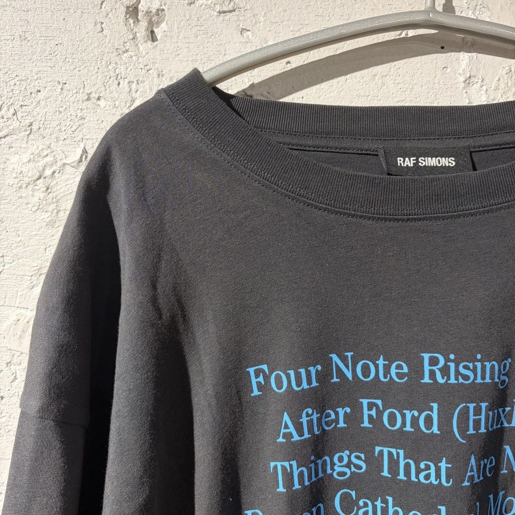 RAF SIMONS ラフシモンズ 20SS Four Note Tee Tシャツ 19001-00084