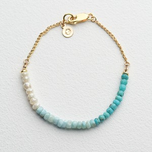 EQUALIZE / Beads Bracelet (blue)
