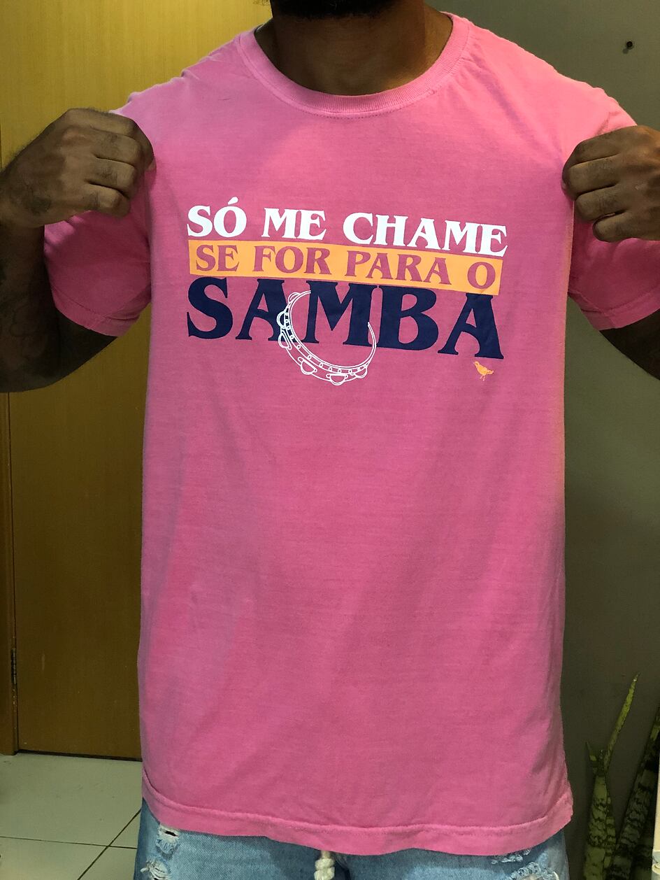 Fowler Tシャツ メンズ【só me chame se for para o samba】